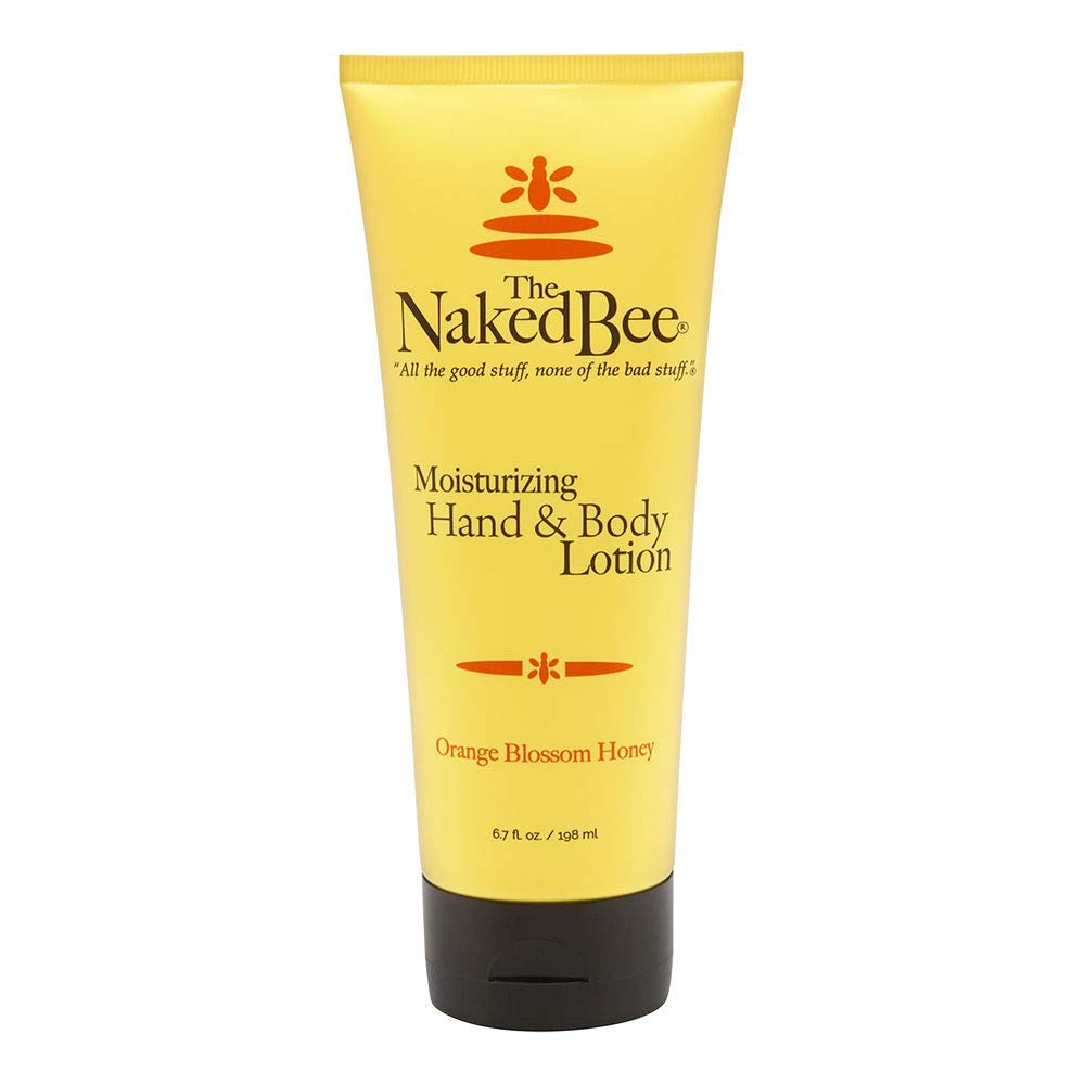 The Naked Bee (198ml) Hand and Body Lotion | Orange Blossom | Moisturising Skin Care Cream for Dry Skin | Body Lotion Moisturiser Self Care