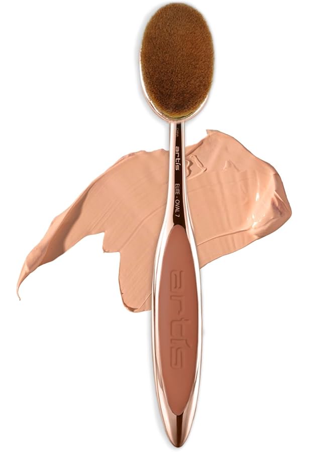 Amazon.com: Artis Elite Oval Brush 4 - Rose Gold, 1 Pc Makeup