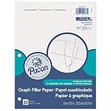 Pacon Filler Paper, White, 3-Hole