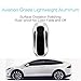 MECHCOS Compatible with Tesla Model X Alumium Hard Keyless Remote Key Fob Flip Key Protection Case Cover with Key Chain, Bonus Keychain Ring