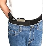 Belly Band Gun Holster for Women and Men - Concealed Carry - Left or Right Hand Draw - Fits Gun Smith and Wesson Bodyguard, Glock, Ruger LCP, and Similar Sized Guns