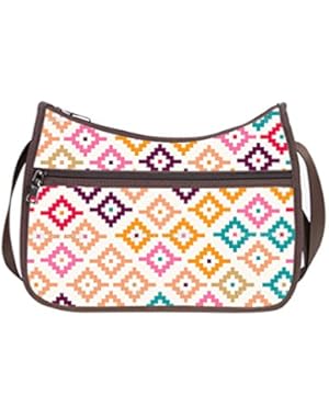 JIUDUIDODO Oxford Fabric Custom Cool Aztecs Cross Body Handbags Casual Bags (Twin Sides)