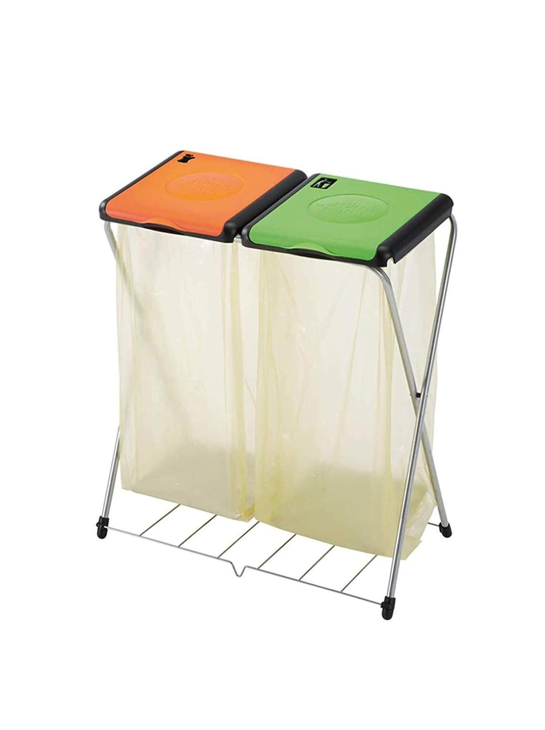 Gimi Nature Plus 2 Waste bin, Orange, 2 portarifiuti