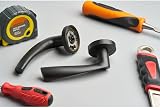 Designer Levers Marvel Lever on Rose Door Handle Matt Black 1 Pair view 6