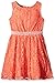 Amy Byer Girls' Big Daisy Lace Fit and Flare Dress