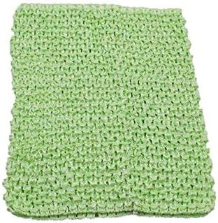 WCZ Party Festive Dress up 23 * 20Cm Crochet Tutu Tops Little Girls Baby Tutu Tube Tops Chest Wrap Apparel Sewing Knitting Fabric Birthday Children's Gifts,G11 Christmas Decoration,G14