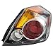 Brock Replacement Passengers Taillight Tail Lamp Lens Compatible with 07-12 Altima Sedan 26550ZN50A
