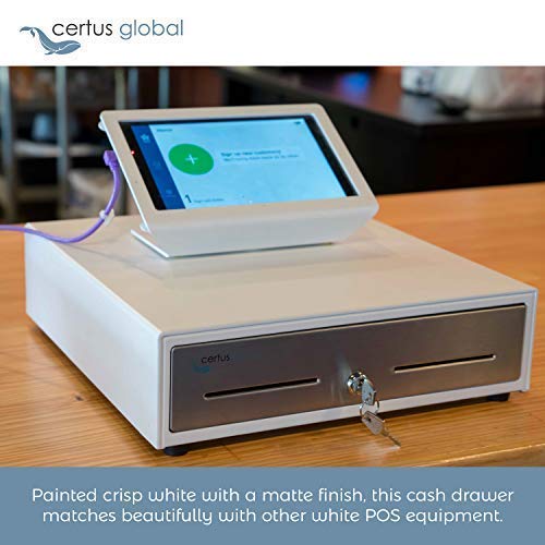 Certus Global Manual Push Open Cash Drawer with Ringing Bell, 4 Bills/5