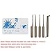 Durable Home Repair Tool Lock Pick Set Kit (KA2)
