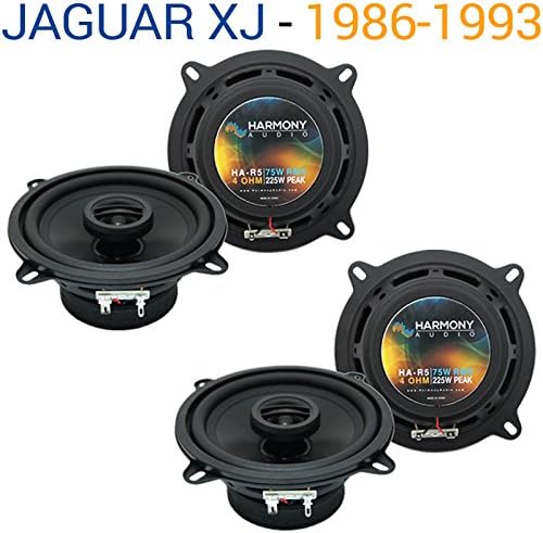 Harmony AudioCompatible with Jaguar XJ 1986-1993 OEM Speaker Replacement Harmony Upgrade (2) R5 Package