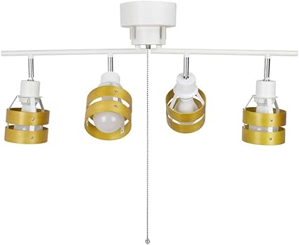 Amazon シーリングライト４灯 スポットライト 角度調節 天井照明