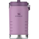 Stanley IceFlow 2.0 Flip Straw Jug with Handle 64 oz | Twist On Lid and Flip Up Straw | Leakproof for Travel and Sports | Insulated Stainless Steel |BPA-Free | Lilac