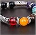 Jewelry Chic Retro 7 Chakra Healing Yoga Reiki Prayer Bead Bracelet Buddha Head Bracelet