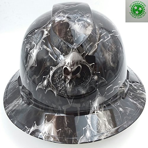 Wet Works Imaging Customized Pyramex Full Brim White Hell Raiser