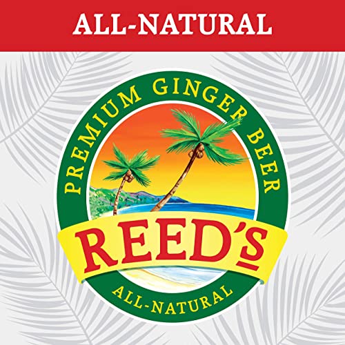 Reed's, Zero Sugar Extra Ginger Beer, Great Tasting All Natural