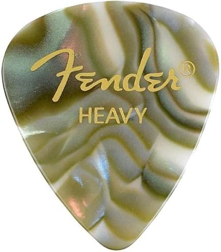 Fender Guitar Fender Delrin Pick 346, .58, Surf Green, 12