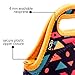 BOP Insulated Neoprene Kids Large Lunch Bag for School, Kindergarten | [13x12x7 Inches] | Gourmet Meal Tote | Perfect for Mini Snacks, Sandwiches | Durable Zipper Closure