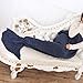 Kpblis Knitted Mermaid Tail 71-Inch–by–35-Inch Blanket Navy