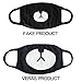 Veras enrichment 2p Unisex Exo All Members Black Exo Kpop Mask (BEAR-EXO)