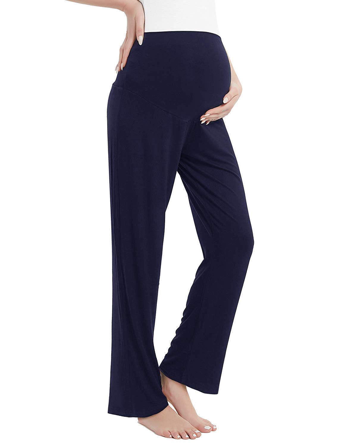 Womens Cooling Maternity/Pregnancy/Pregnant Summer Pajama/Pj/Lounge/Sleep/Lounge Pants(Old Navy,Small)