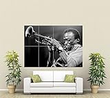 MILES DAVIS LEGEND JAZZ SOUL MUSICIAN COOL GIANT WALL ART PRINT NEW POSTER ST271