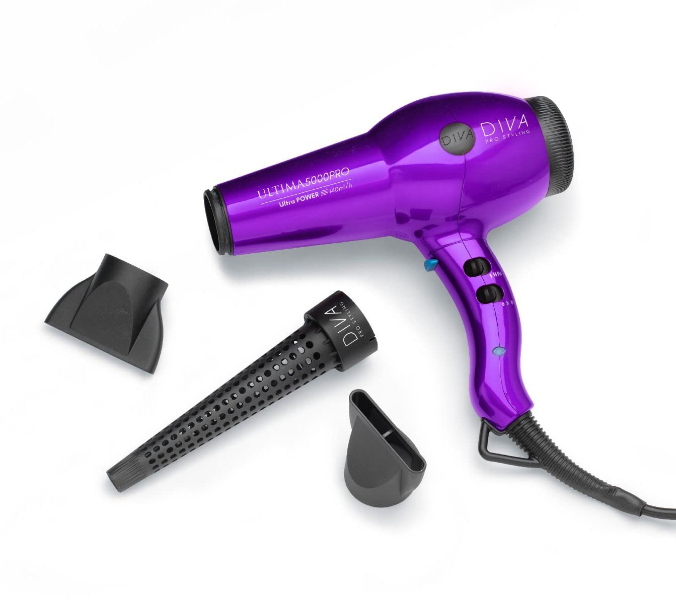 Diva Professional Styling Ultima 5000 Pro Hairdryer - Purple, PRO104 — image 1