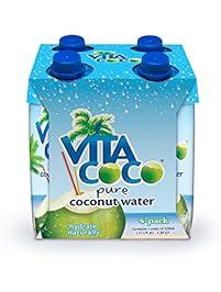 Vita Coco Coconut Water, Pure, 11.1 Ounce (Pack of 4)