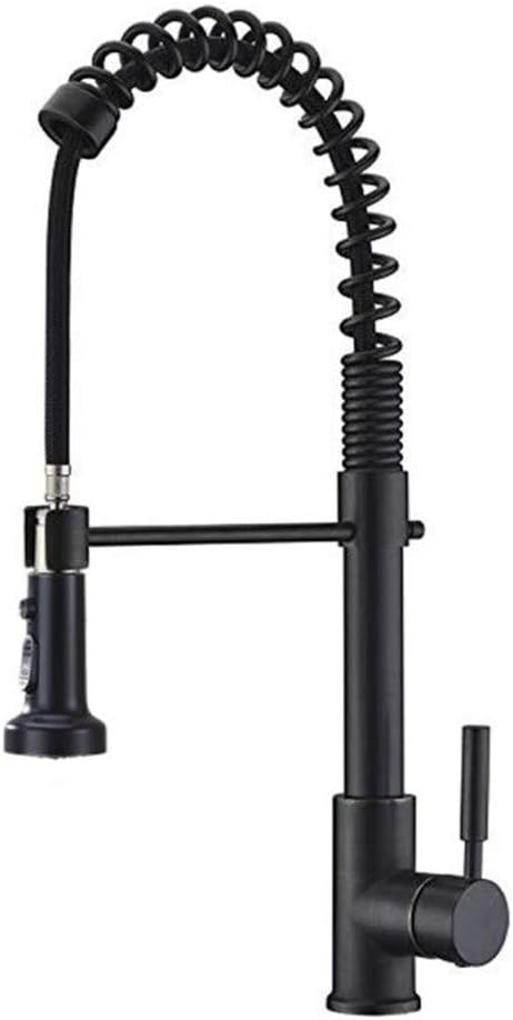 Avola Kitchen Faucet, Kitchen Sink Faucet,Brass Spring Kitchen Faucet with Sprayer, Pull Down Kitchen Faucet, Oil Rubbed Bronze Kitchen Faucet