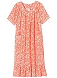 AmeriMark Women's Print Sundress 2X (20W-22W) / Melon