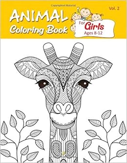 Amazon.com: Animal Coloring Book For Girls Ages 8-12: Cute ...