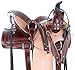AceRugs Kids Roping Saddle Set 12″ 13″ 14″ Western Ranch Work Rough Out Leather Horse TACK Bridle REINS Breastplate (Brown, 13)thumb 1