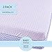 Crib Sheet Set | Toddler Sheet 100% Jersey Cotton 2 Pack (Baby Blue)
