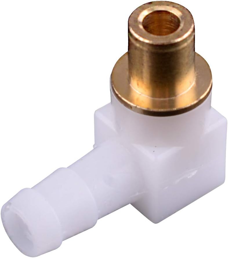 Eastar 2pcs Fuel Hose Connector Fit For Briggs Stratton Size Lxwxt Approx 2 6x2 4x1cm 1 02x0 94x0 39inch Engine Parts