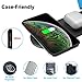 Kartice Wireless Charging Station 3 in 1 Compatible with Apple Products Watch SE 6 5 4 3 2 1 Wireless Charger Multiple Charger for iPhone 12/12 mini/Pro/11/X/Xs/Airpods Pro Charger Station Stand Dock