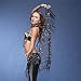 Belly Dance Accessories Shining Triangle Crochet Coins Sequins Hip Scarf with Tassel Dance Hip Wraps