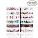 Christmas Washi Tape Set 0.59Inch x 393.7FT(12 Roles), Konsait Merry Christmas Masking Tape Collections Art Craft Pack Gift Present Wrap for Xmas decorations Christmas Themed Party Favors Supplies