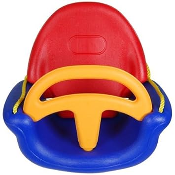 Kajal Toys 3 in 1, Indoor and Outdoor Real Action Safety Swing Jhula for Kids, Multicolor