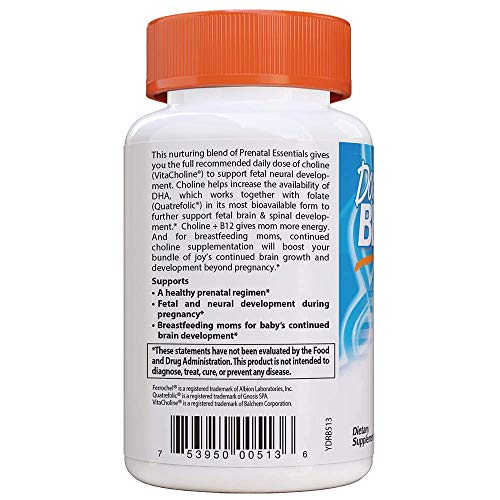 DoctorsBestPrenatalEssentialswithCholineDHASupplementforBefore