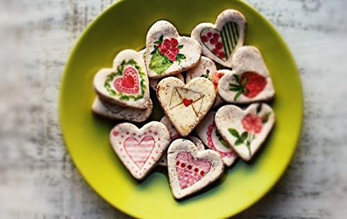 Set of 50 Garden wedding favors heart magnets 030717-2