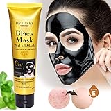 Essy Beauty Charcoal Blackhead Remover and Moisturizing Peel-off Black Mask-Deep Cleansing and Moisturizing (120 g)