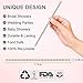 YouShop Biodegradable Paper Straws 100-Pack - Gold, Rose Gold, Silver Drinking Straws for Bridal Shower, Baby Shower, Birthday, Wedding Decorations, Parties