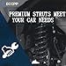 ECCPP 4pcs Premium Quality Complete Strut Assembly Shock Absorber for 1997-2001 for Lexus ES300,1997-2001 for Toyota CAMRY,1997-2003 for Toyota AVALON,1999-2003 for Toyota SOLARA
