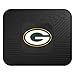 FANMATS 9994 Green Bay Packers Back Row Utility Car Mat - 1 Piece - 14in. x 17in., All Weather Protection, Universal Fit, Molded Team Logo
