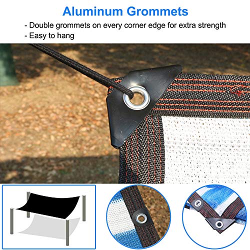 Markisen Schattiernetz Gartenpflanzen Sun Shade Mesh, Verdickung 90% Sonnencreme Schattentuch zum Hinterhof… – Bild 4