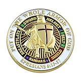 Masonic Exchange Knights Templar Put On The Whole Armor Of God Lapel Pin