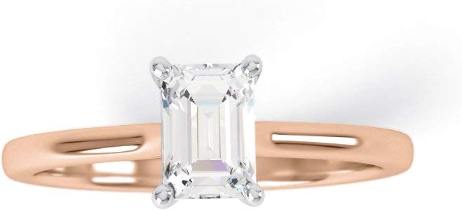 Diamond Rings Brooke 18K Rose Gold 0.40ct Diamond Engagement Ring