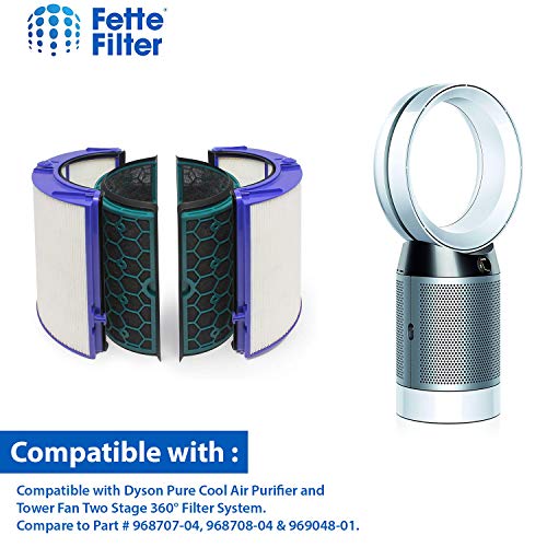 Fette FilterAir Purifier Glass H13 HEPA Filter & Activated Carbon