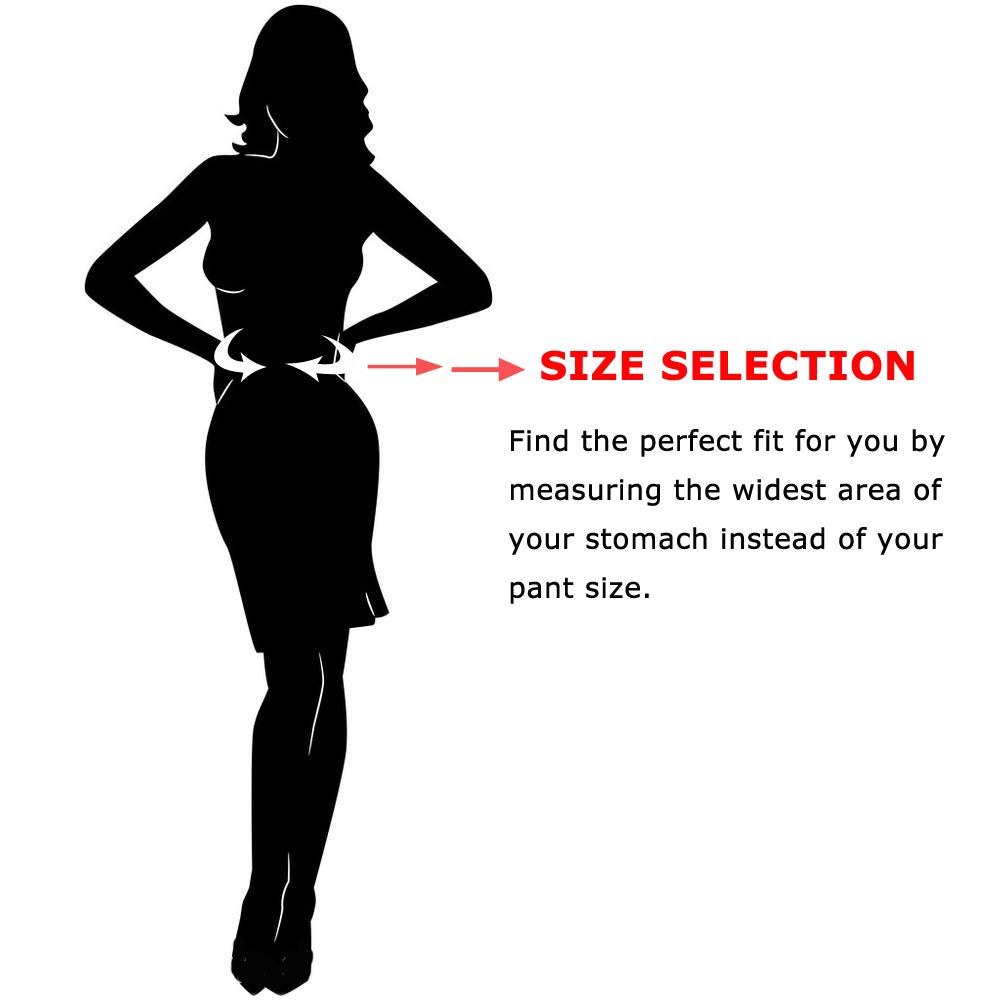 Slim Sjoy Waist Trimmer, Weight Loss Increase Circulation, Sweat More, Max Fat Burning Capabilities, Enhanced Workouts Effect, Slim Body Sweat Wrap Belt Trim Silhouette for Men and Women (M)