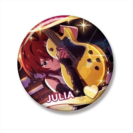 Amazon アイドルマスター ミリオンライブ ジュリア ビッグ缶バッジ バッジ ホビー