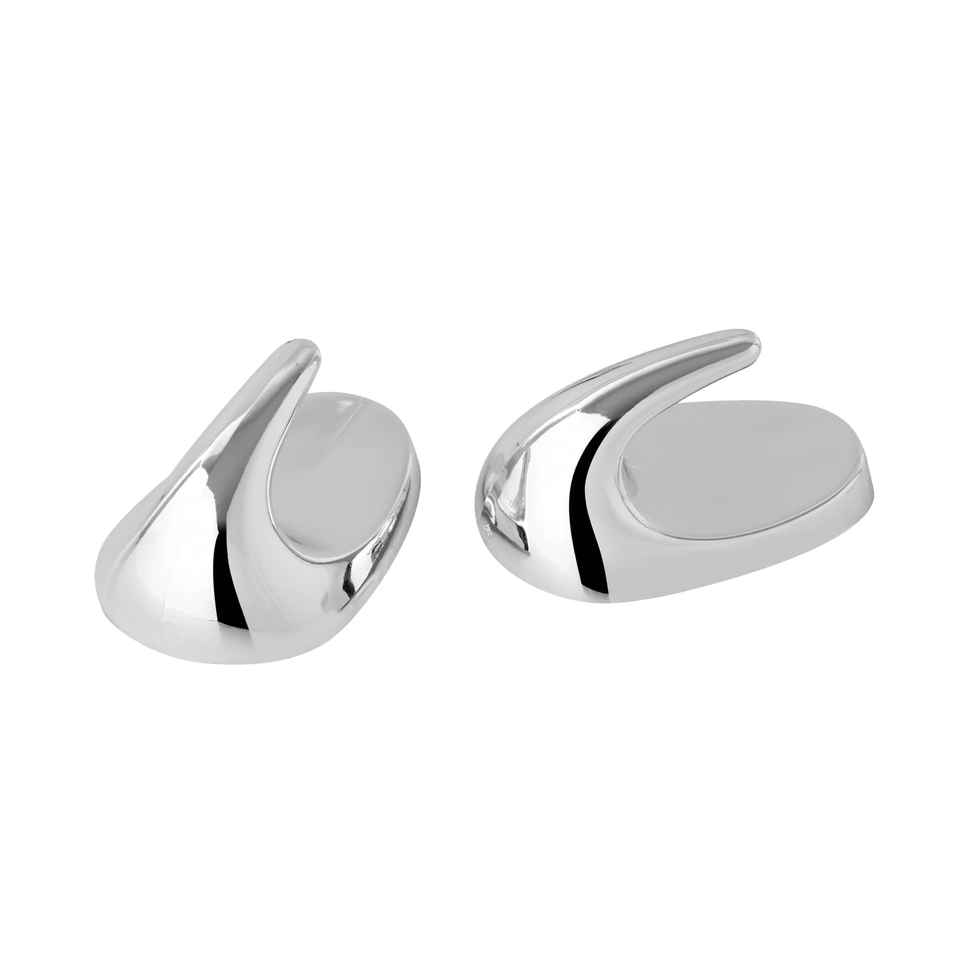 Fackelmann 20730 Tecno 2 Piece Universal Hooks Chrome